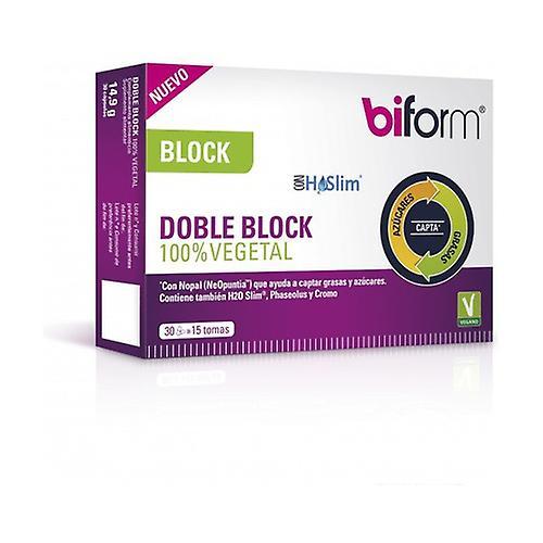 Biform Double Block 100% Vegetable 30 capsules on Productcaster.