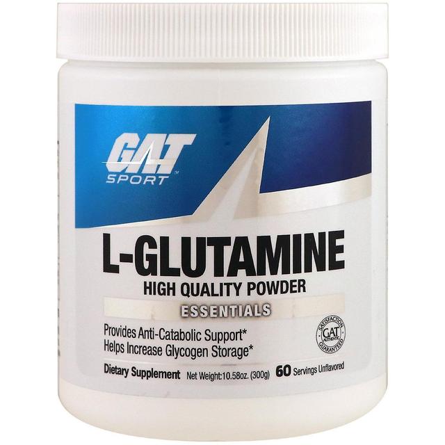 GAT, L-Glutamine, Unflavored, 10.58 oz (300 g) on Productcaster.