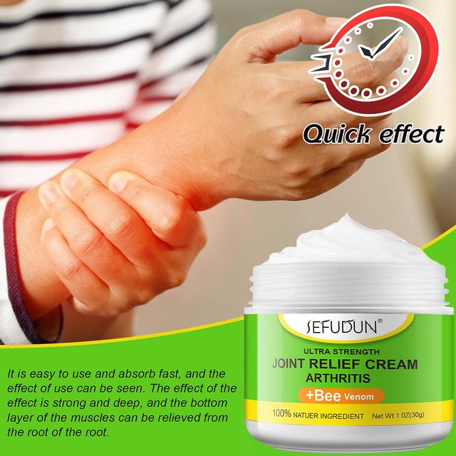 Cheese Sefudun Bee Venom Joint Care Cream Improve Joint Muscle Stiffness Pain And Promote Blood Circulation 100g on Productcaster.