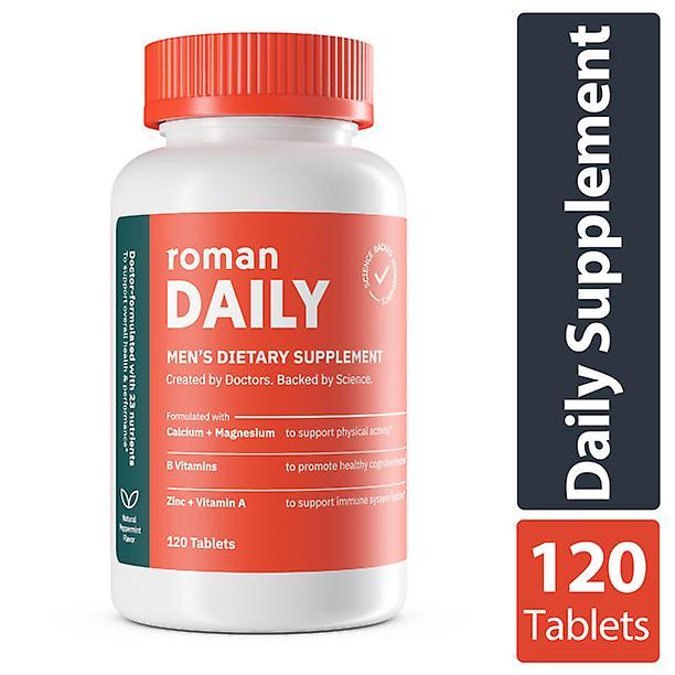 Roman Rímsky denný multivitamínový doplnok pre mužov s 23 živinami, 120 tabletami on Productcaster.