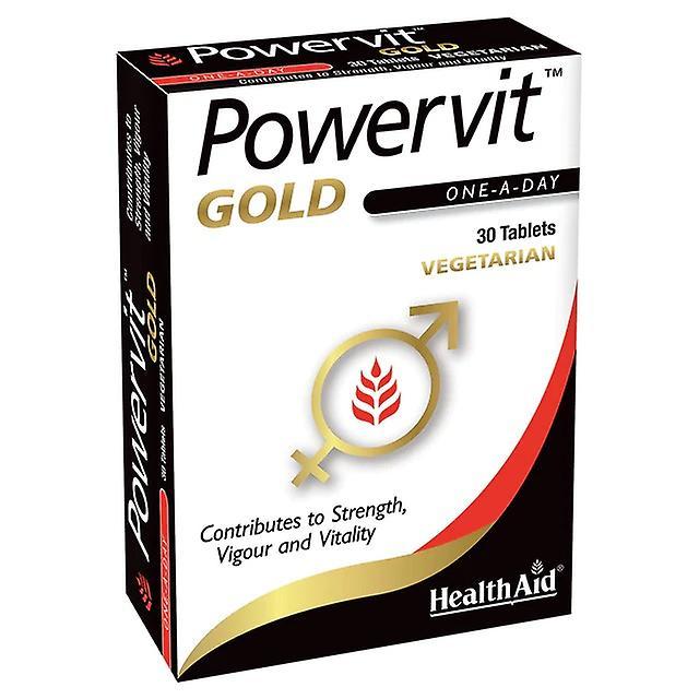 Health Aid Hälsohjälp PowerVit GOLD, 30 tabletter on Productcaster.