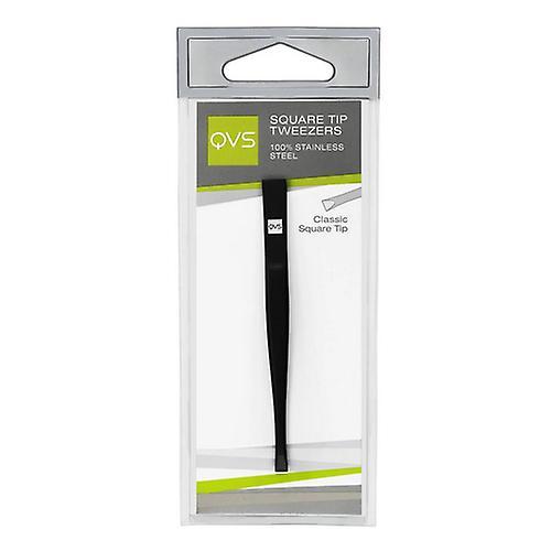 Qvs Square Tip Tweezer Noir, 1 chacun (paquet de 1) on Productcaster.