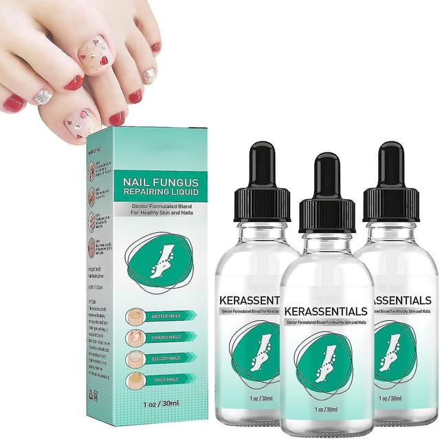 Kerassentials Toenail Fungus Treatment Oil , Best Repair Solution For Fingernails And Toenails , Fix & Renew Damage Fungal Nail, Broken, Cracked & ... on Productcaster.