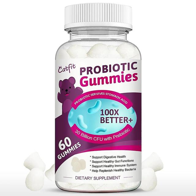 Catfit Organic Probiotics Gummies Slimming Product Strengthen Immunity Gastrointestinal Nursing Help Digestion Health Foodhuamade Huamade 30pcs on Productcaster.