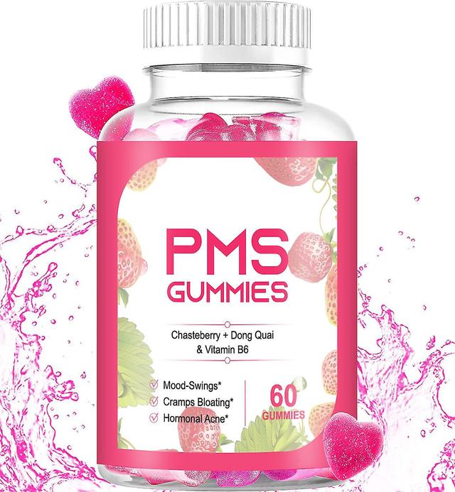 1 Bottle Of Pms Gummies Pms Cycle Relief Women's And Teens Vitamins on Productcaster.