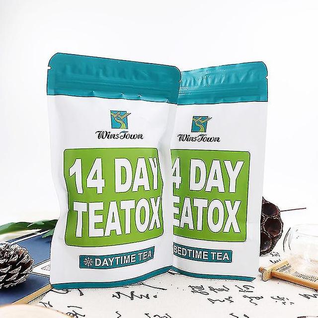 14 dages Detox flad mave passer Teatox Slankende Eksport Dagtimerne Te on Productcaster.