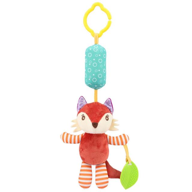 Children'S Gummy Pendant Plush Teether Soothing Pendant B Free Size on Productcaster.