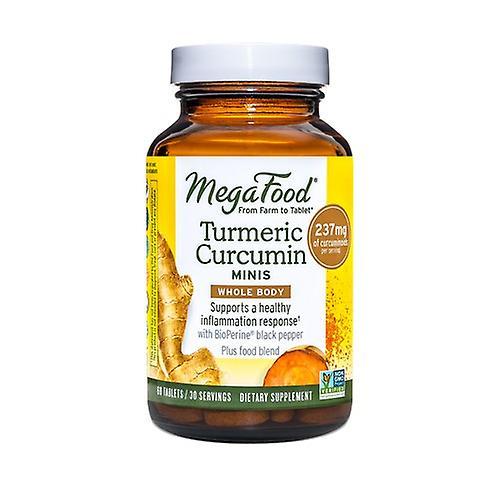 MegaFood Turmeric Curcumin Minis Whole Body, 60 Tabs (Pack of 1) on Productcaster.