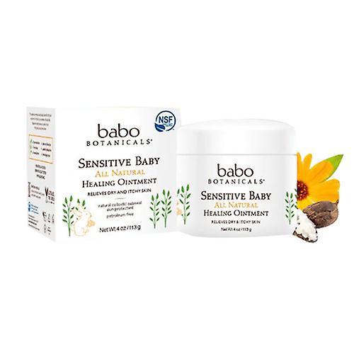 Babo Botanicals Sensitive Baby All Natural Healing Ointment Fragrance Free, 4 Oz (Pack of 1) on Productcaster.