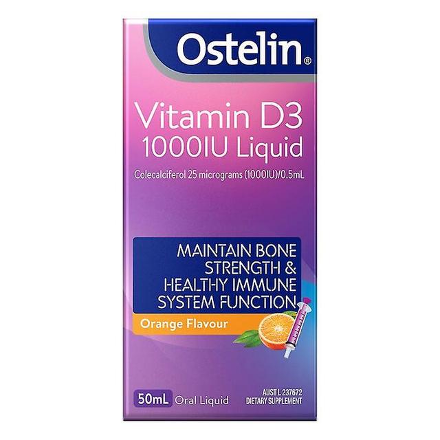 Ostelin [authorized Sales Agent]ostelin Vitamin D Liquid (adult) 50ml - 50ml on Productcaster.