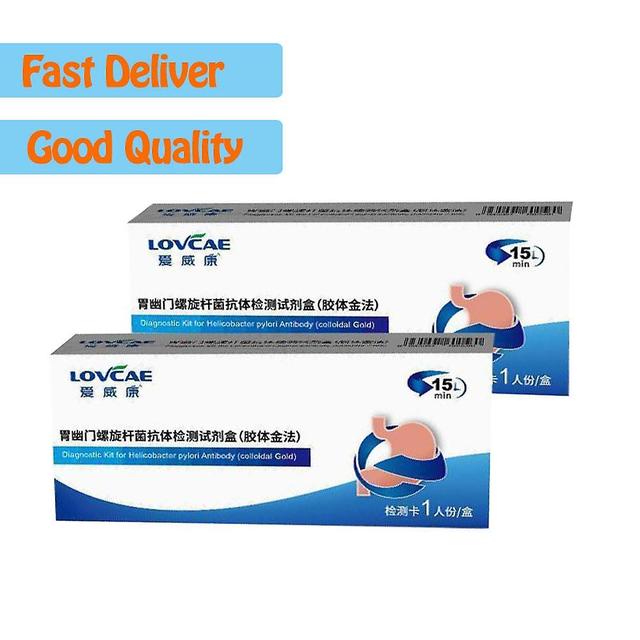 Test Kit Helicobacter pylori Blood Testing Or Dung Test Antibody Detection HP for Stomach Pain And G on Productcaster.