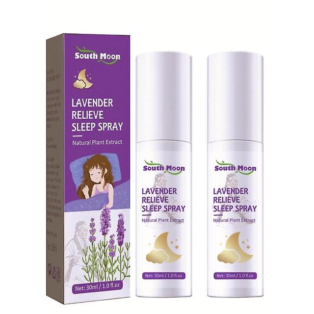 2pcs Sleep + Anxiety Pillow Spray Essential Oil Sleep Spray Lavender on Productcaster.