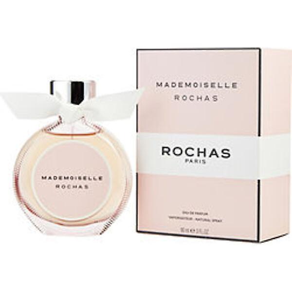 MADEMOISELLE ROCHAS av Rochas EAU DE PARFUM SPRAY 3 OZ For kvinner Svart on Productcaster.