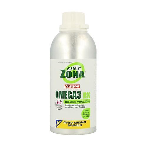 Ener Zona Omega 3 RX EPA+DHA 240 capsules of 1g on Productcaster.