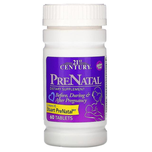 21st Century, PreNatal, 60 Tablets on Productcaster.