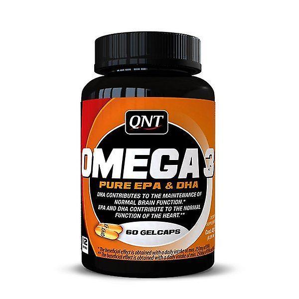 QNT Omega 3 Pure EPA & DHA Essentielle Fette für Das Immunsystem Herz Gesundheit 60 Kapseln 60 capsules on Productcaster.