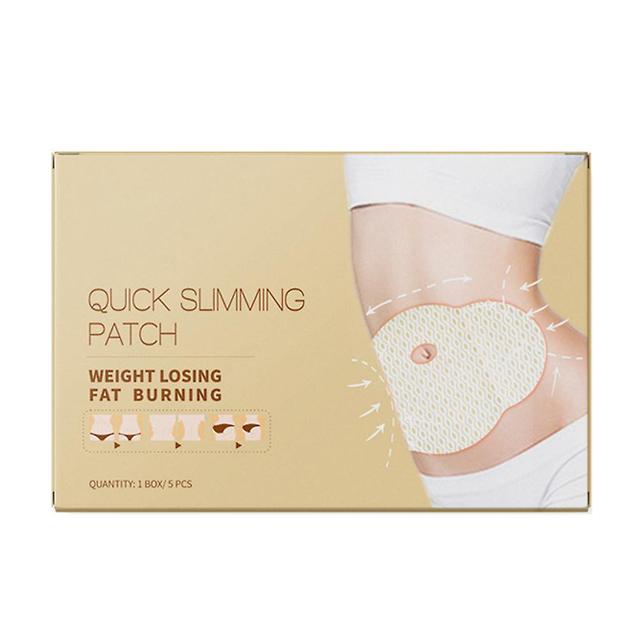 5pcs Pack Quik Sliming Patch For Women Men Wieight Losing Fat Burning Patch on Productcaster.