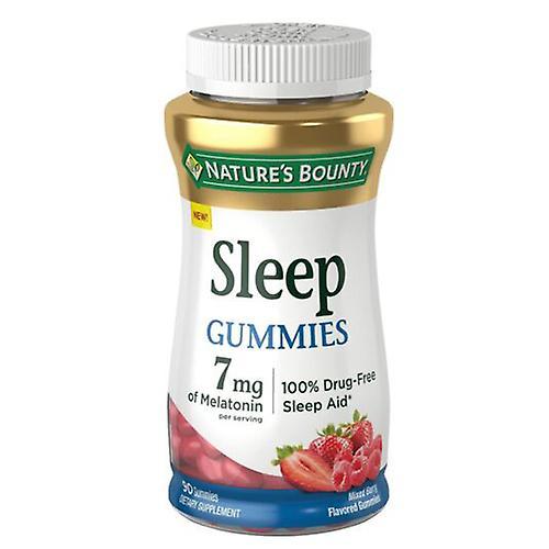 Natures Bounty Nature's Bounty Melatonin Sleep Gummies,7 mg,90 Count (Pack of 1) on Productcaster.