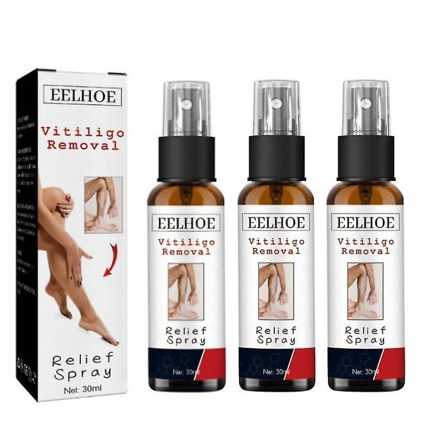 Feici 3x Vitiligo sprej, vitiligo ošetrenie pokožky vitiligo, bylinný extrakt Vitiligo Care sprej pre Redu on Productcaster.