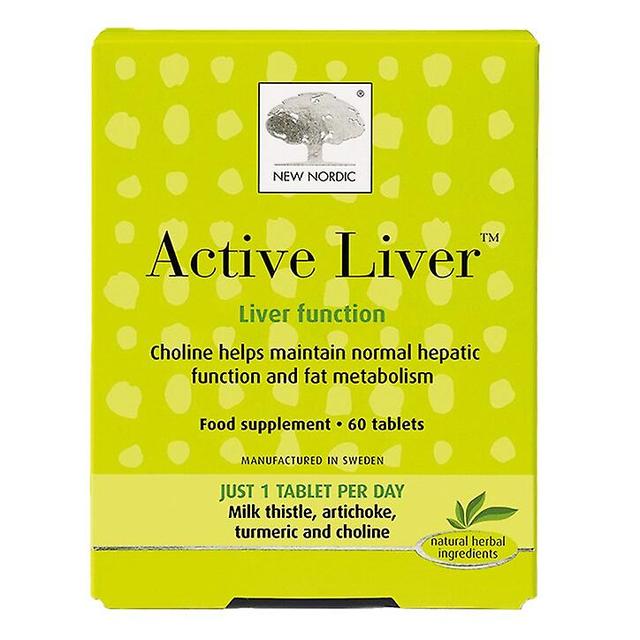 New Nordic Active Liver 60 Tablets on Productcaster.