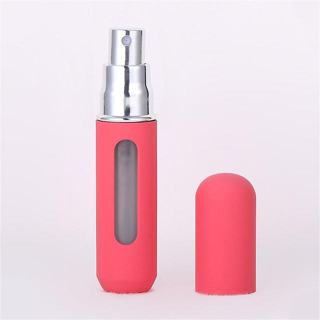 5ml Candy Color Mini Perfume Refill Bottle Sub-butelkowanie Płynne pojemniki kosmetyczne Spray Napełnialny butelka Atomizer do podróży czerwony Ato... on Productcaster.