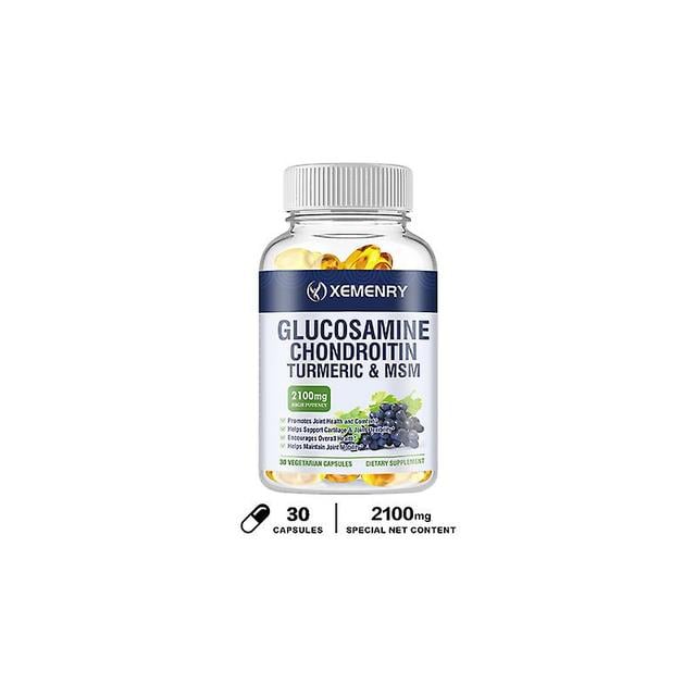 Vorallme Glucosamine Chondroitin Capsules With Msm And Elderberry - Adult Joint Support, Antioxidant Immune Support Capsules 30 Capsules on Productcaster.