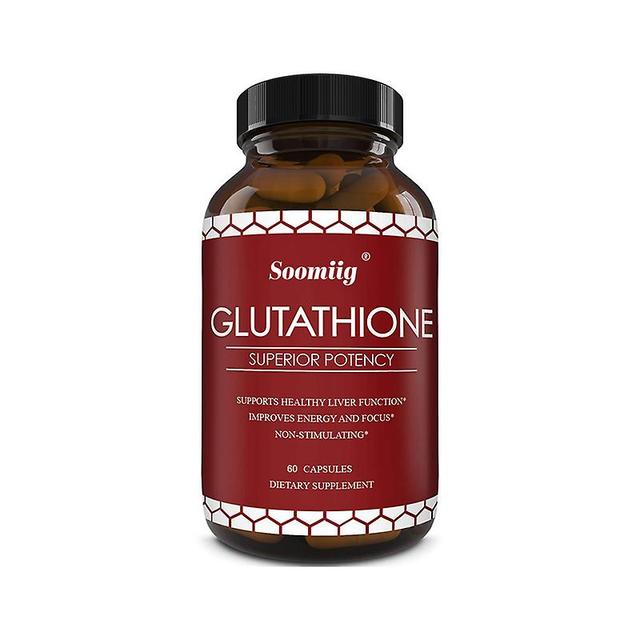 Visgaler Glutathione Capsules Support Healthy Liver Function, Boost Energy And Focus 60capsule-A bottle on Productcaster.