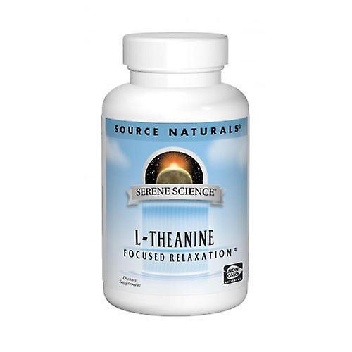 Source Naturals Källa Naturals L-Theanin, 200 mg, 30 Kepsar (Förpackning med 4) on Productcaster.