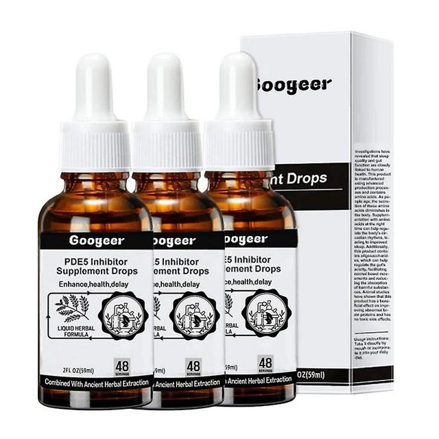 3pcs Pde5 Inhibitor Supplement Drops on Productcaster.