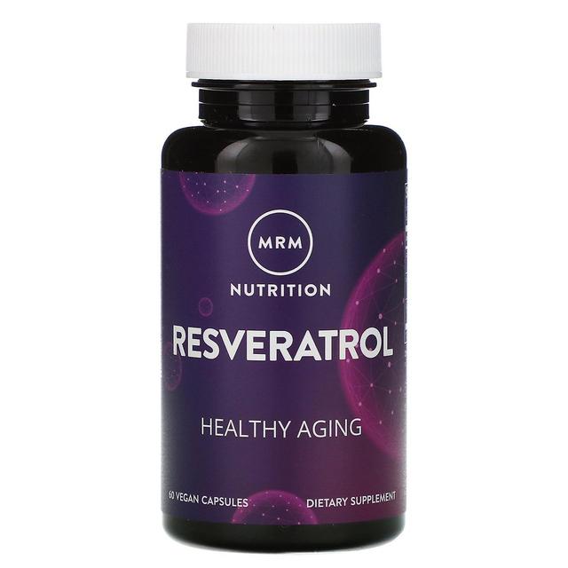 MRM, Nutrition, Resveratrol, 60 Vegan Capsules on Productcaster.