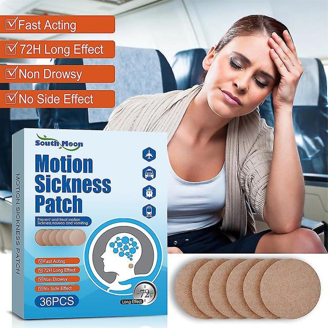 SML 2X 36PCS Motion Sea Sickness Patches Cruise Anti Nausea Non-Drowsy Adults Kids New on Productcaster.