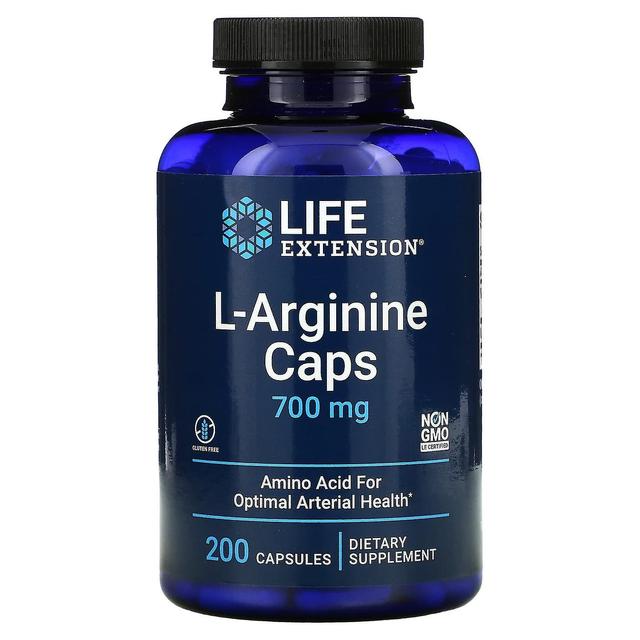 Life Extension, L-Arginine Caps, 700 mg, 200 Capsules on Productcaster.