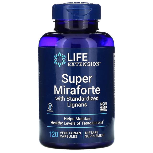 Life Extension, Super Miraforte with Standardized Lignans, 120 Vegetarian Capsules on Productcaster.