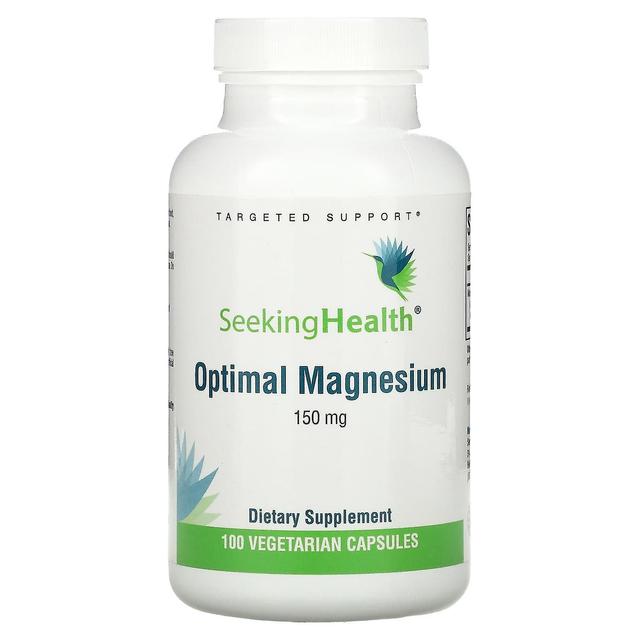 Seeking Health Alla ricerca della salute, magnesio ottimale, 150 mg, 100 capsule vegetali on Productcaster.