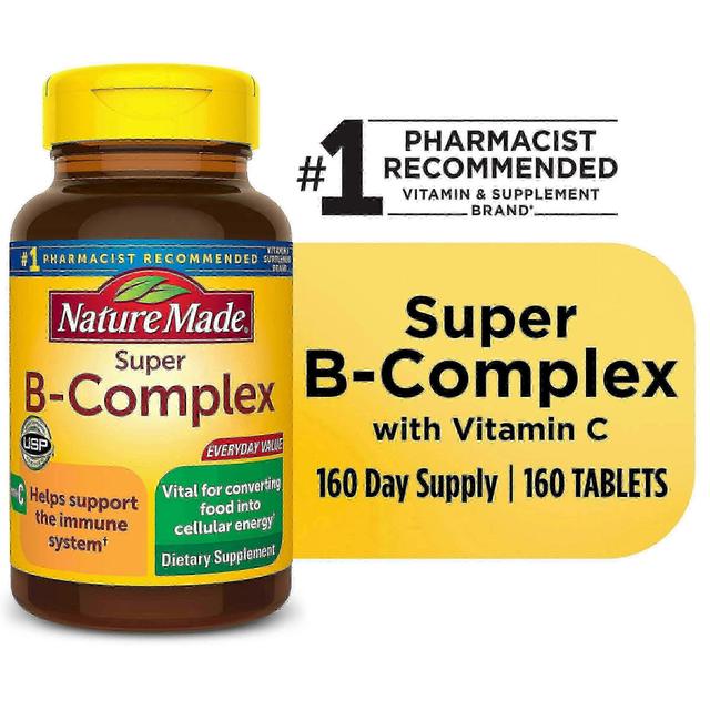 Nature made super b-complex tablets, 160 ea on Productcaster.