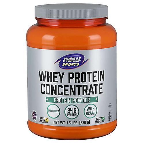 Now Foods Wei-eiwitconcentraat, niet-gearomatiseerd 1,5 lbs (pak van 1) on Productcaster.