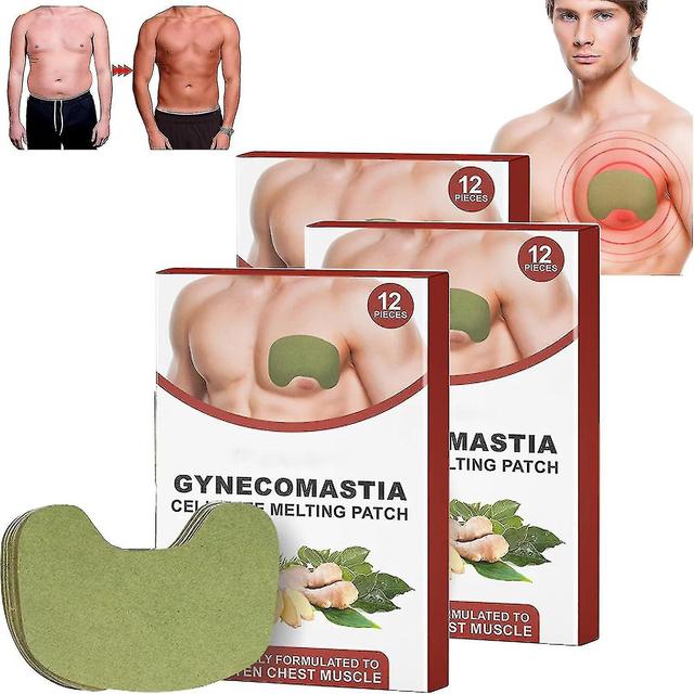 36pcs Strengthening Belly Muscle Patch Fat Burn Breast Firming Gynecomastia Cellulite Reduction Accelerating Hardening Slimming Care on Productcaster.