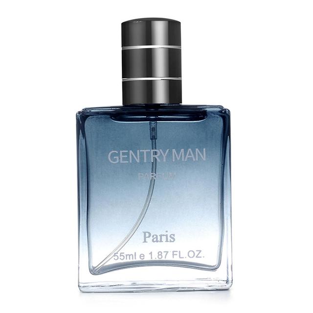 55ml Cologne Perfumes for Men Portable Long Lasting Fragrance for Daily Use Black 1pcs on Productcaster.