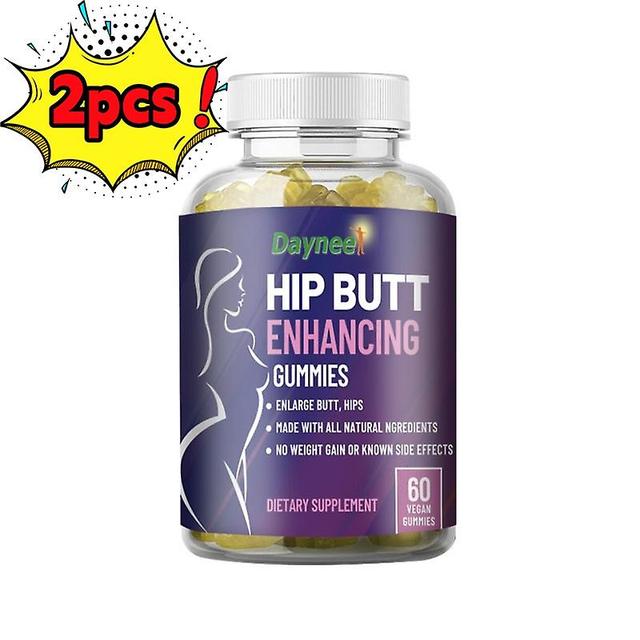 Buttocks Gummy Buttocks Curve Enhancement Dietary Supplement 60 Capsules/bottle 2pcs on Productcaster.