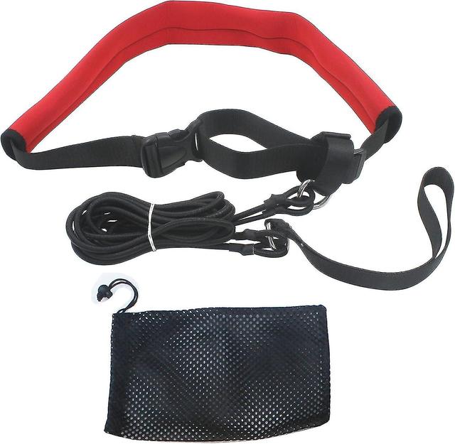 Pool Swim Training Leash Swim Training Belt Swim Resistance Tether on Productcaster.