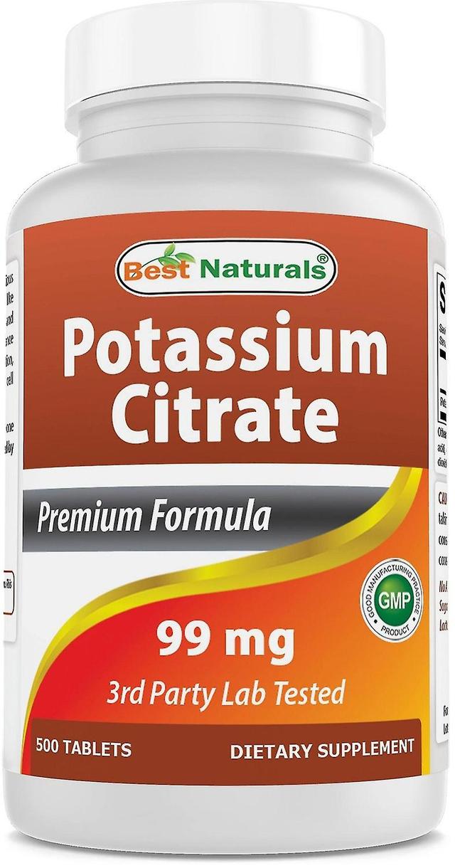 Best naturals potassium citrate 99 mg 500 tablets on Productcaster.