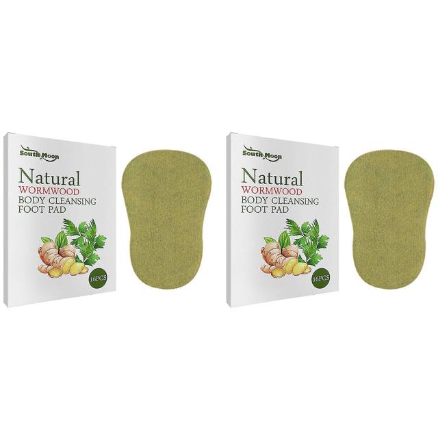 2023novo 30% off Detox Rebocos Para Pés Pack De 16 Pés Detox Rebocos Para Limpeza Profunda Com Vinagre De Bambu De Absinto E Gengibre Pó Para Remov... on Productcaster.