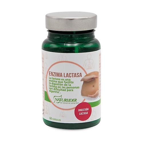 Naturlider Lactase Enzyme 60 capsules on Productcaster.