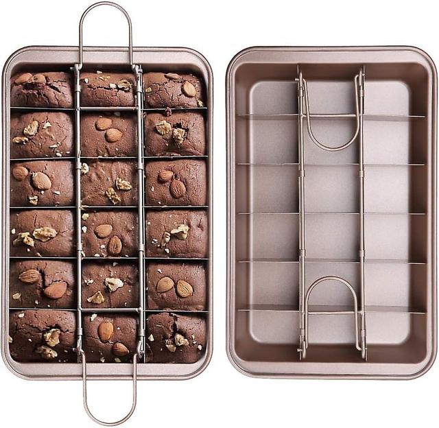 Lchouyy juehu 1 Pack Brownie Backforme Antihaft Brownie Dose mit on Productcaster.