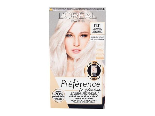 L'Oréal Paris - Préférence Le Blonding 11.11 Ultra Light Cold Crystal Blonde - Dla Kobiet, 1 szt. on Productcaster.