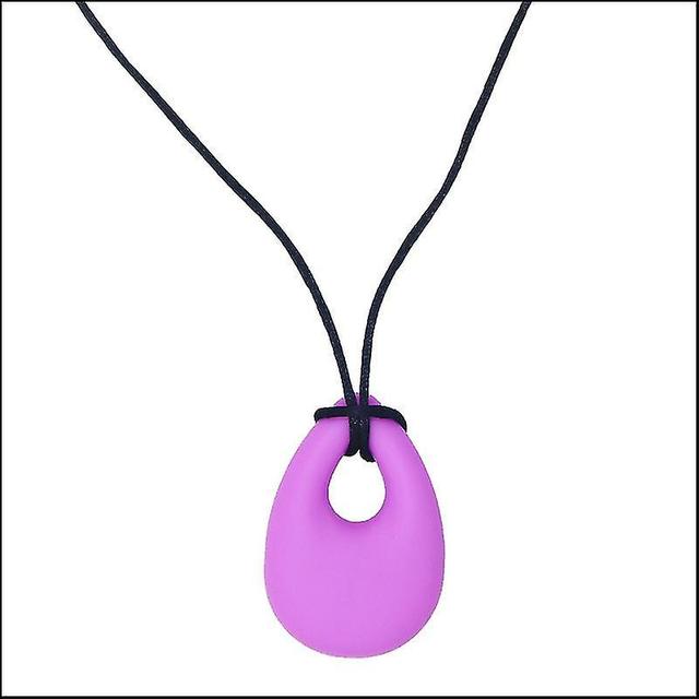 Collier à mâcher sur l'autisme - Enfants Baby Chew Sensory Chews Purple on Productcaster.