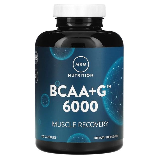 MRM Nutrition, BCAA+G 6000, 150 Capsules on Productcaster.