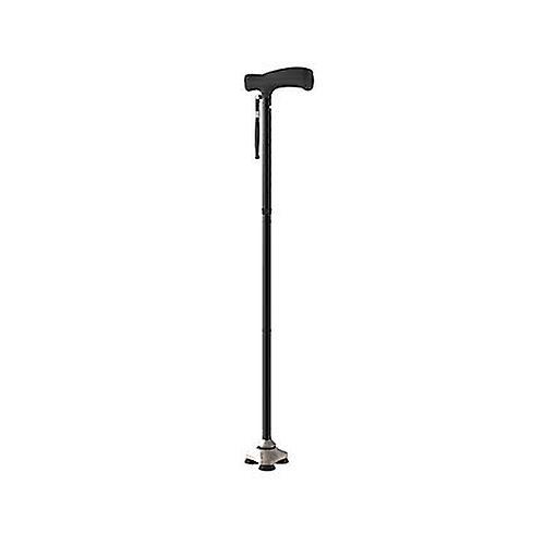 Drive Medical Folding Cane HurryCane Freedom Edition Aluminum 30-1/2 to 37-1/2 Inch Height Black, Count of 1 (Pack of 1) on Productcaster.