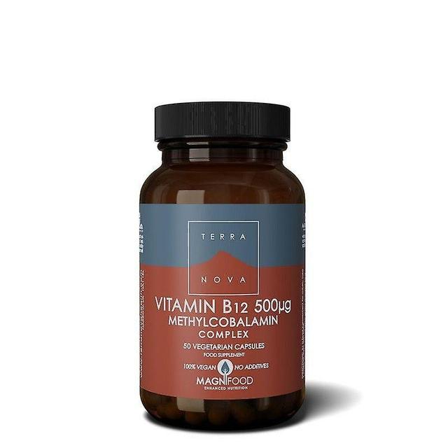 Terra Nova Terranova Vitamin B12 500ug Complex Vegicaps 50 (T0349) on Productcaster.